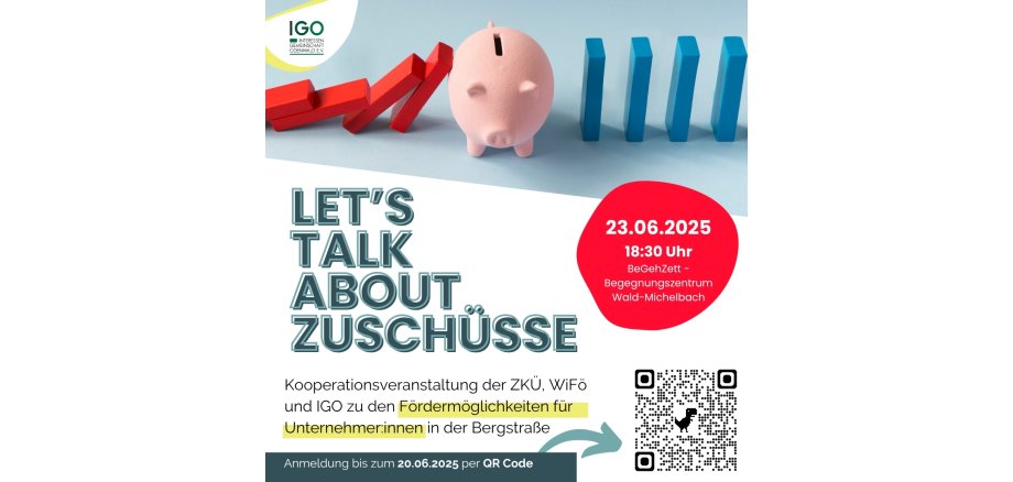 ZKÜ "Let's talk about Zuschüsse" 23.06.2025 | Beitrag - 1